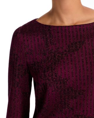 Metallic Patterned Tunic