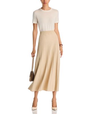 Rib Knit Midi Skirt