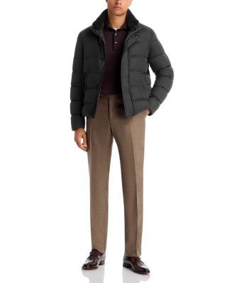 Quilted Bomber Jacket