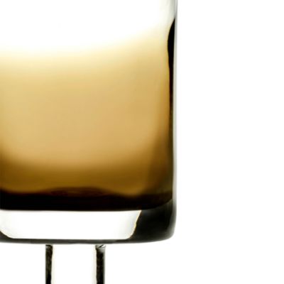 Champagne Glass Amber Zuma, Set of 4