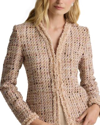  Metallic Tweed Jacket 