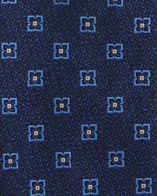 Silk Classic Box Flower Tie