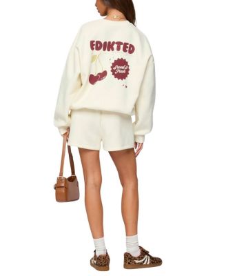 Cherry Babe Sweat Shorts