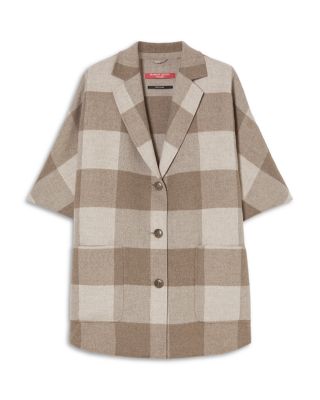 Sport Wool Blend Short Coat