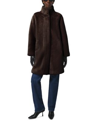 Apparis - Blair Faux Fur Mid Length Coat