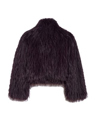 Ginette Faux Fur Cropped Jacket