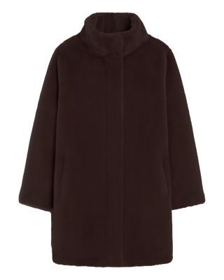 Blair Faux Fur Mid Length Coat