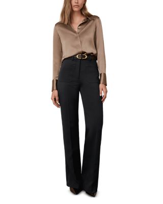 Petite Priya Flare Leg Trousers