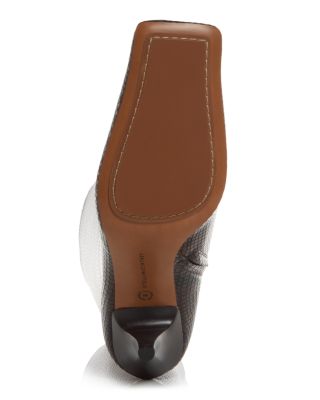 Women&#39;s Snake Embossed Tall Boots