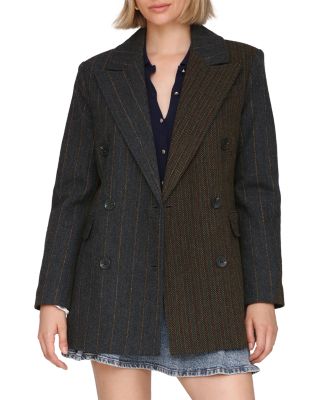 Color Blocked Short Jacket