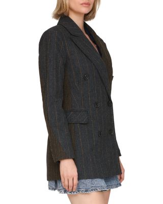 Color Blocked Short Jacket