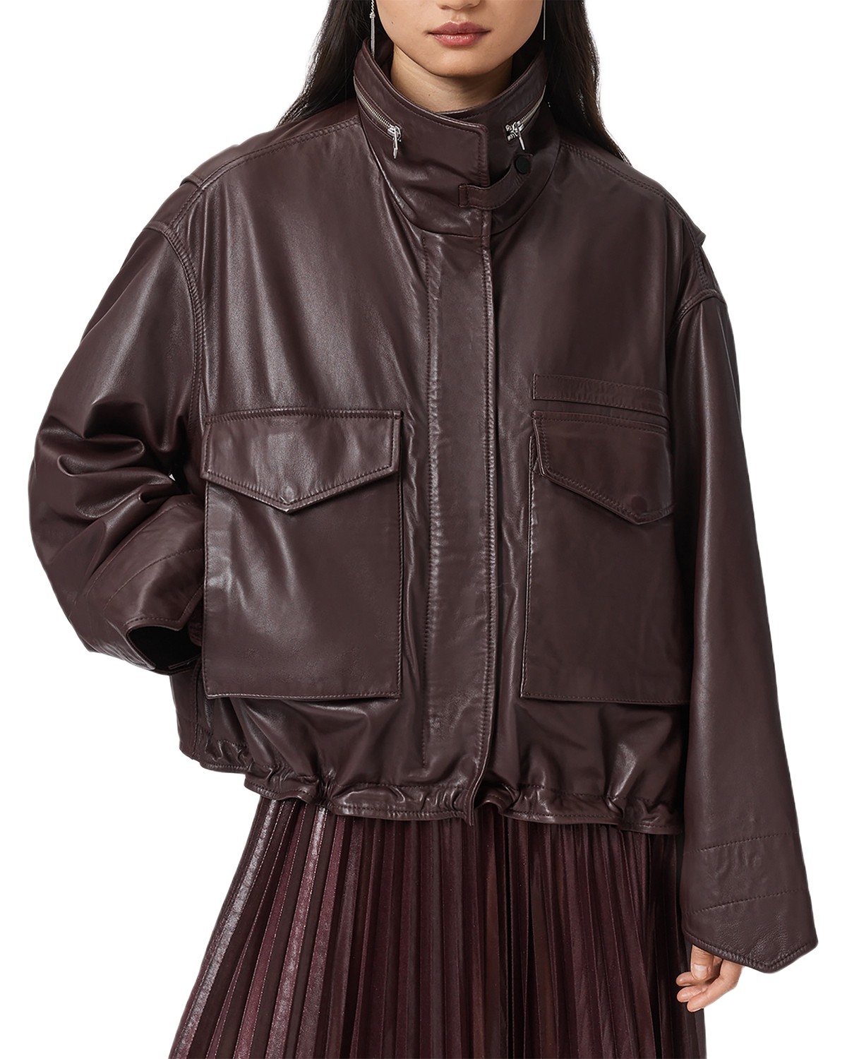 Clay Leather Jacket