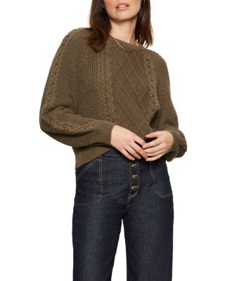 Nomad Cable Popover Sweater