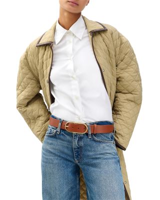 Women's Rounded Rebound Leather Belt