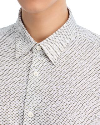 Roan Slim Fit Button-Front Shirt