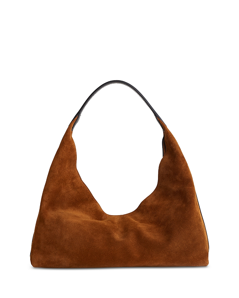 Madewell The Mylie Shoulder Bag In Italian Leather Russet Multi