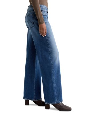 Adria Low Rise Wide Leg Jeans in Headline