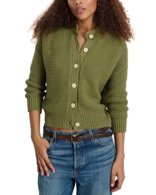 Nico Crewneck Cotton Cardigan
