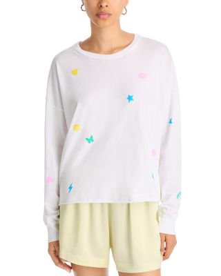 Emma Drop Shoulder Crop Tee - Exclusive