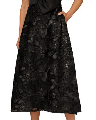 Strapless Embellished Midi Dress