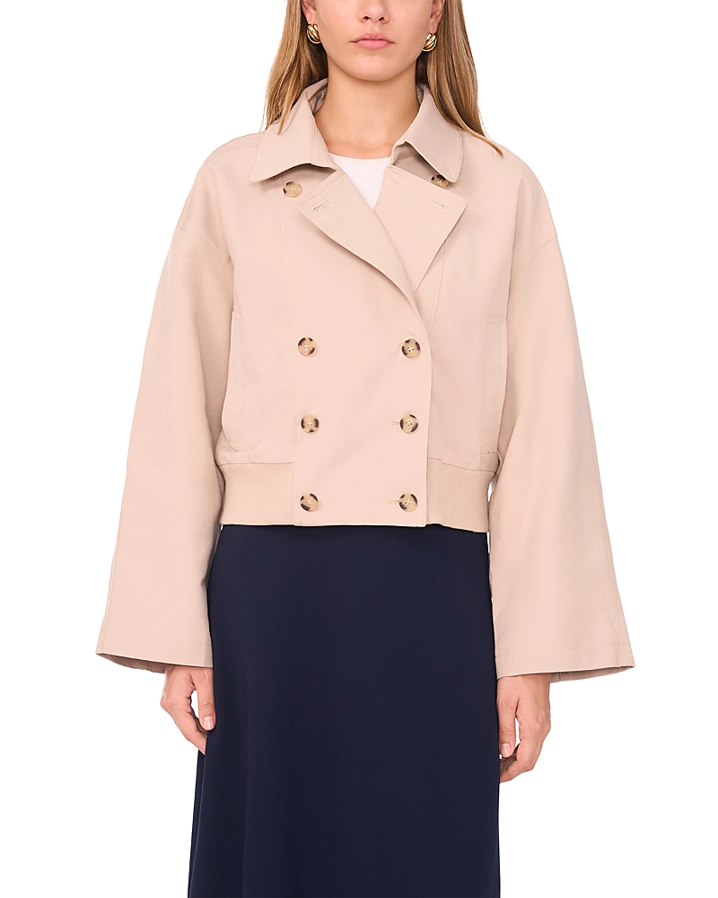 1.state Cropped Trench Coat In Neutral