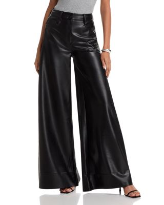 Elephant Faux Leather Pants 