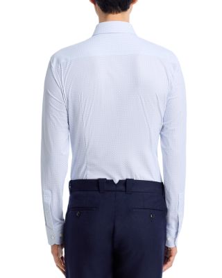 Hank Slim Fit Stretch Button-Front Shirt