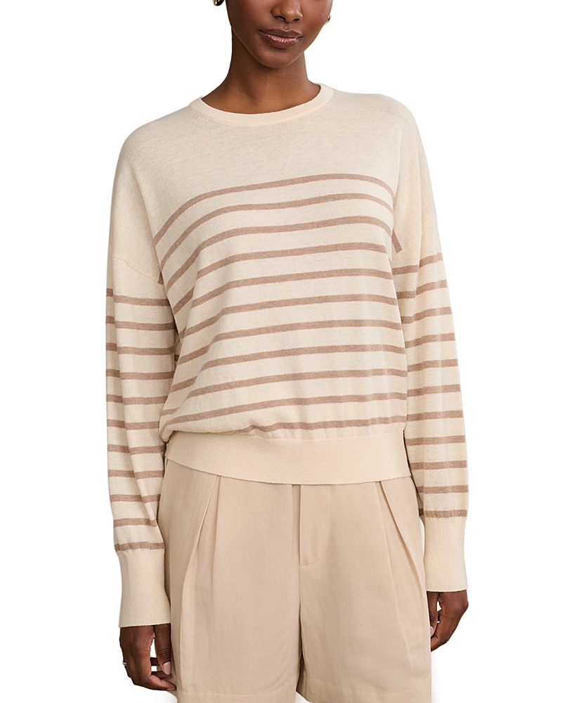 Jenni Kayne Avery Crewneck Sweater In Neutral