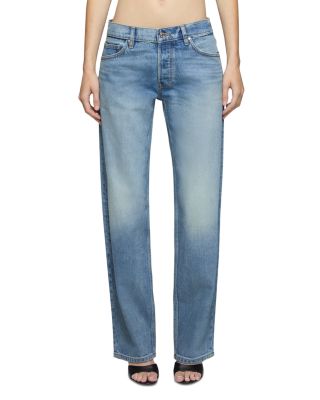 Low Rise Baggy Jeans in Luna
