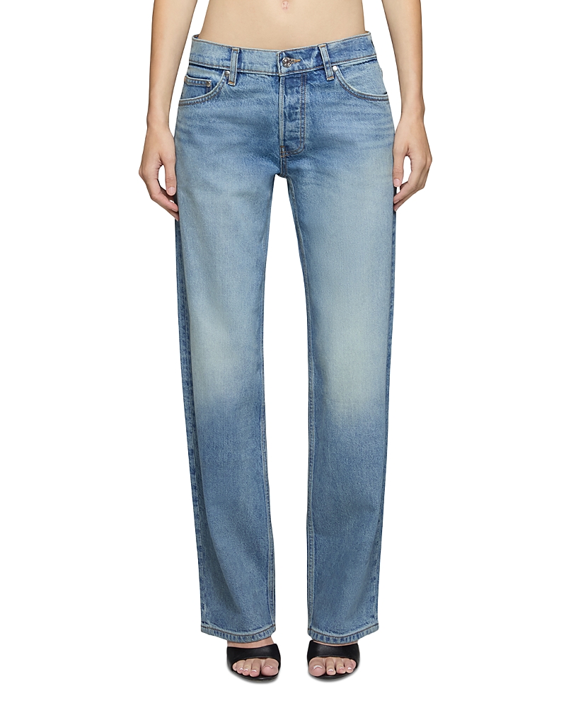 Eb Denim Low Rise Baggy Jeans in Luna
