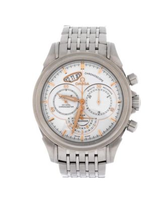Pre-Owned Omega - De Ville Chronoscope Co-Axial Rattrapante Automatic Watch in Stainless Steel 41mm