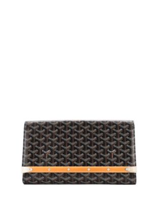 Pre-Owned Goyard - MM Monte Carlo Clutch Coated Canvas