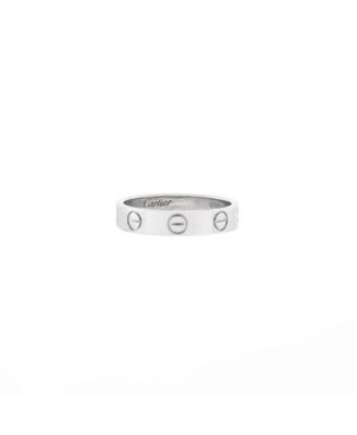 Pre-Owned Cartier - Love Wedding Band Ring Platinum