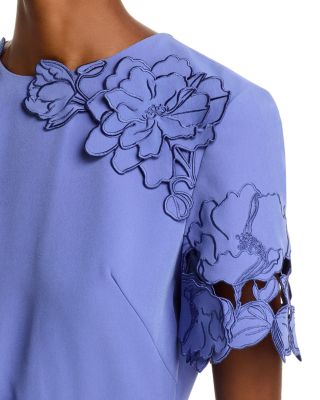 Aurelie Appliqu&amp;eacute; Mini Dress