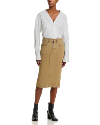 Striped Poplin Shirt