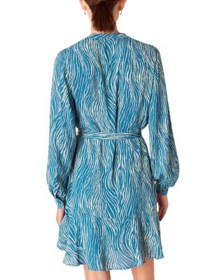 Zebra Flippy Mini Dress