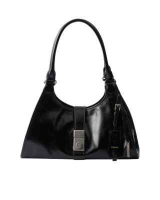 Soft Sound Large Leather Shoulder Bag with Charms