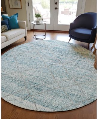 Dalyn Portico Washable PO1 Round Area Rug, 8' x 8'