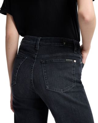 Modern Dojo Flare Leg Jeans in Black