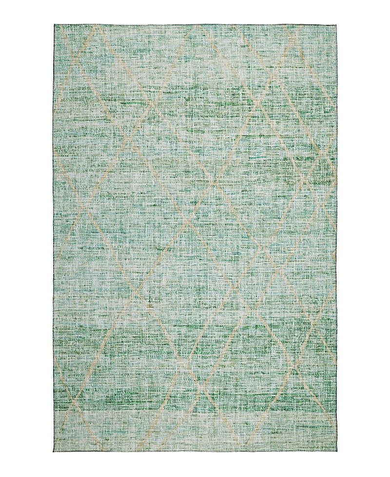 Dalyn Rug Company Dalyn Portico Washable Po1 Area Rug, 3' X 5' In Green