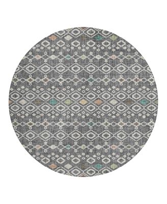 Dalyn Portico Washable PO4 Round Area Rug, 8' x 8'