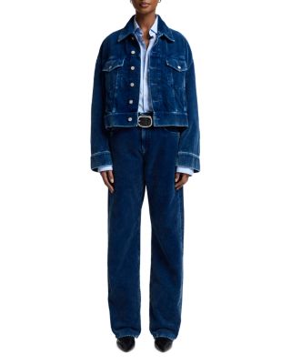 Tess Straight Fit Corduroy Pants in Oxnard