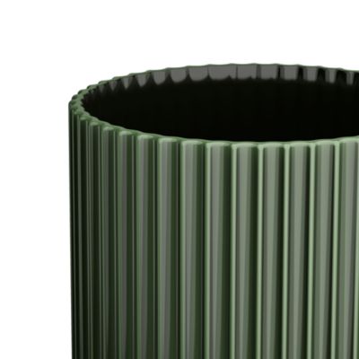 Lyngby Vase, 12.2&amp;quot; Dark Green