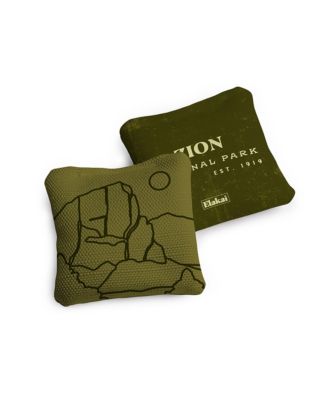 4x4 Zion National Park Durasuede + Turbo Polyglide Pilot Versacraft Cornhole Bags