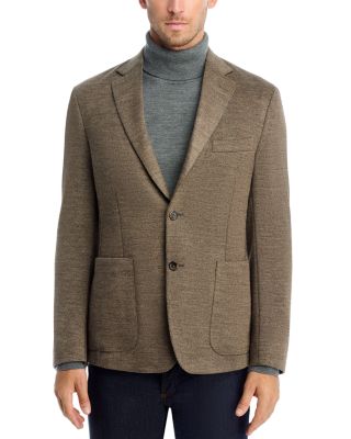 Wool Jersey Unstructured Regular Fit Sport Coat - Exclusive