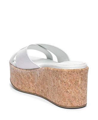 Women's Leather Wedge