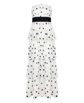 Claudia Print Tiered Dress