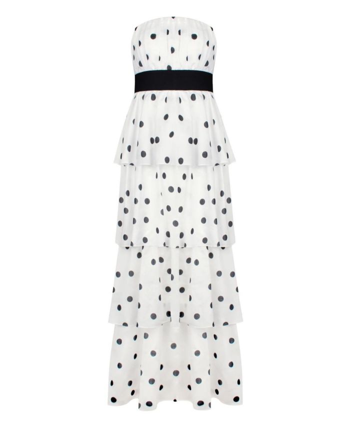 Claudia Print Tiered Dress