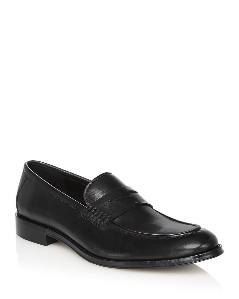 The Men's Store At Bloomingdale's Men's Slip On Penny Loafers - Exclusive In Black