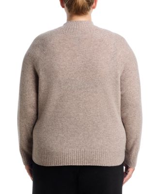 100% Cashmere Mock Neck Sweater - Exclusive